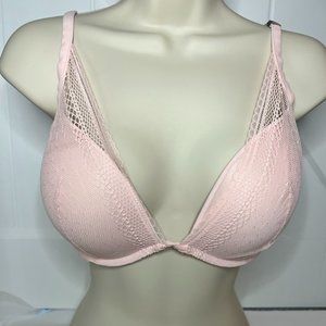 Victoria's Secret 34DD Half Pad Bra Pink